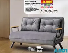 PAFU SANDO İKİLİ KATLANIR YATAKLI KOLTUK